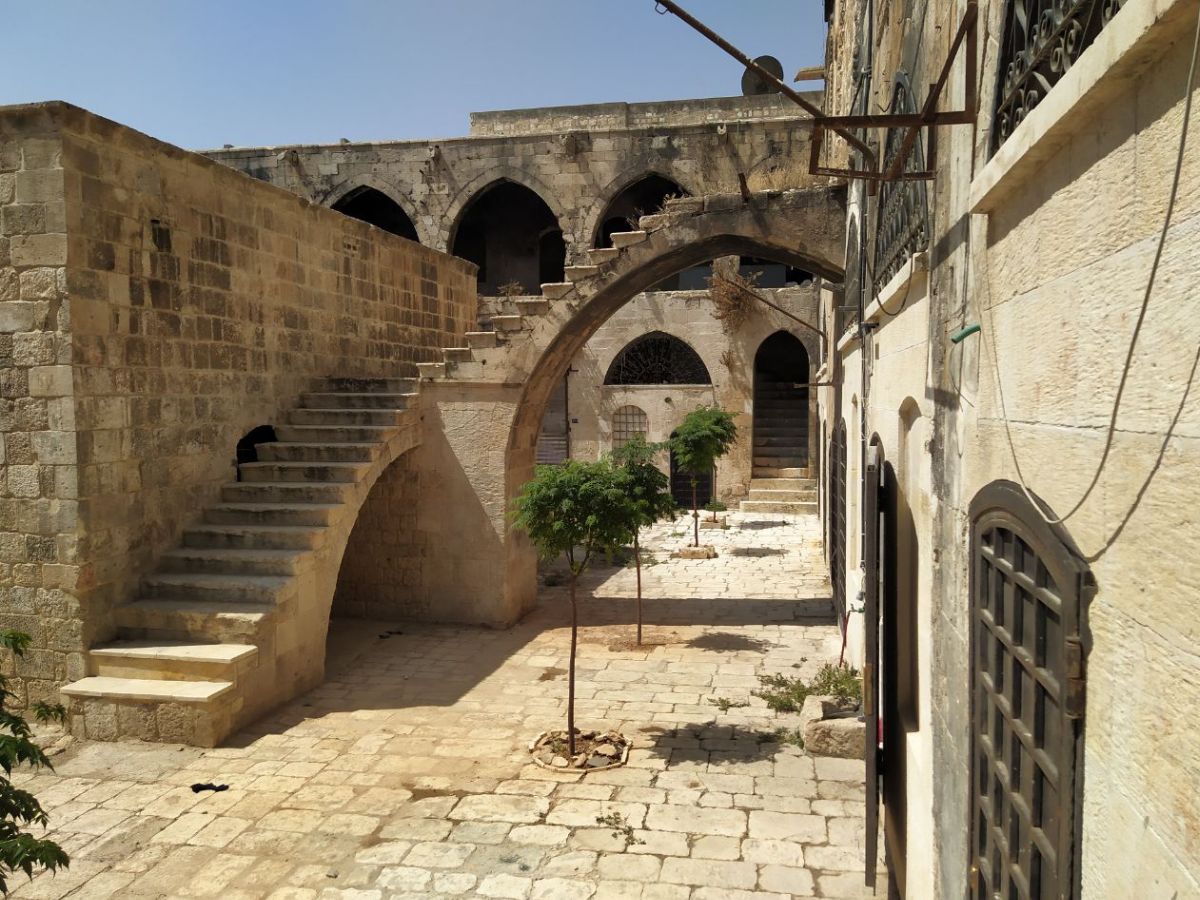 Khan Al-Saboun in der Altstadt Aleppo's