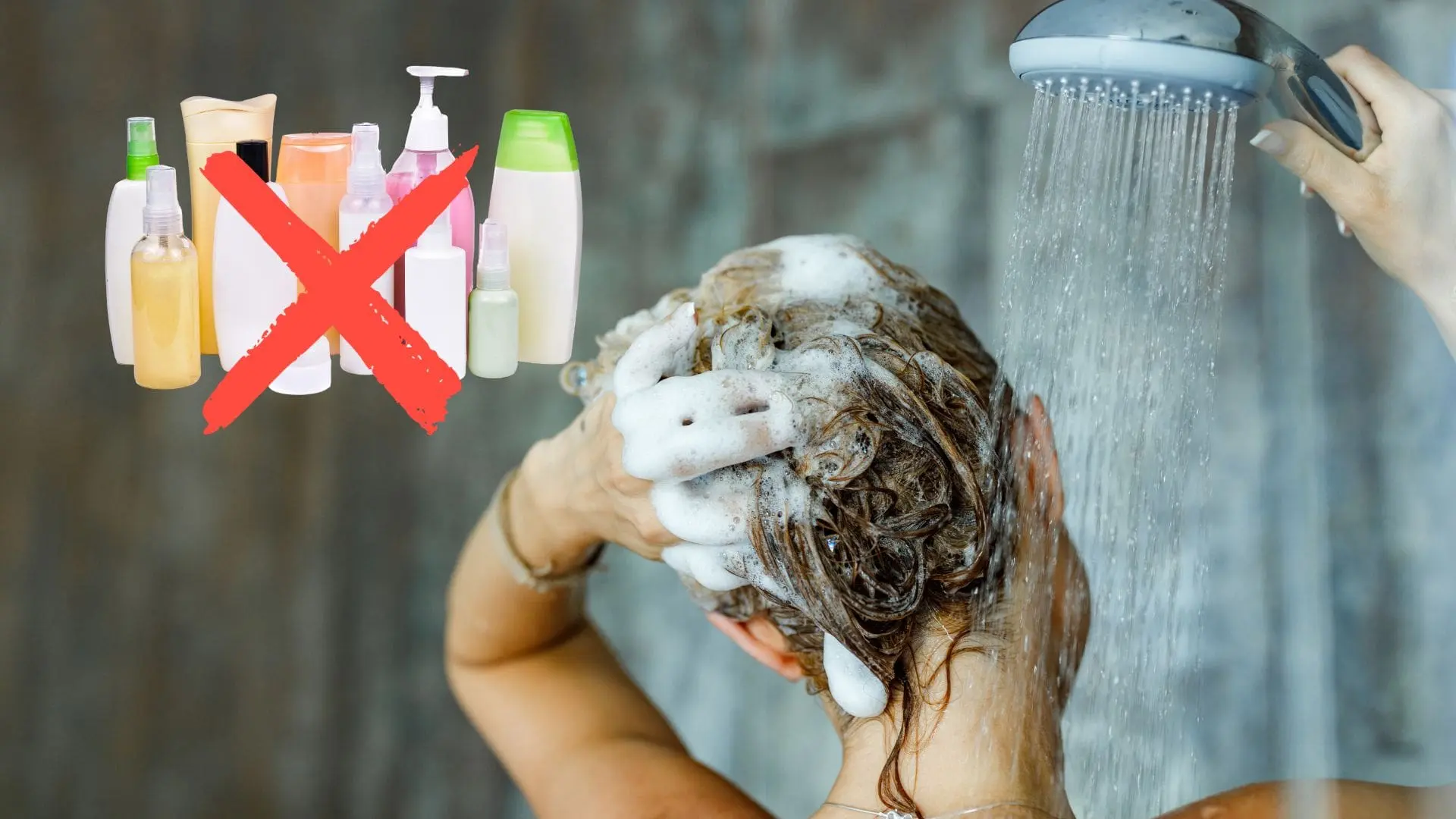 Die Haare waschen ohne Shampoo